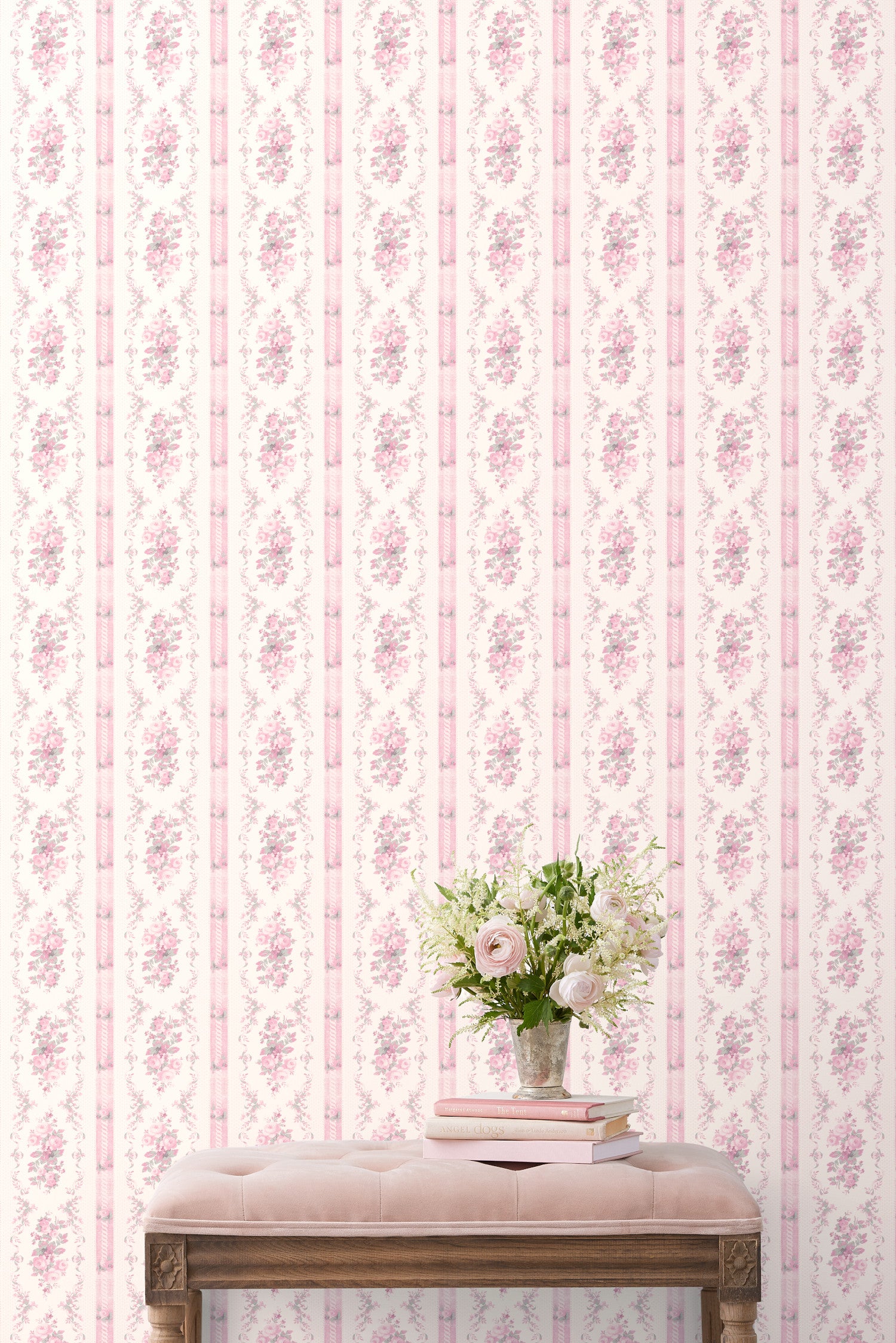 Pink Parfait Peel and Stick Wallpaper-keyifs