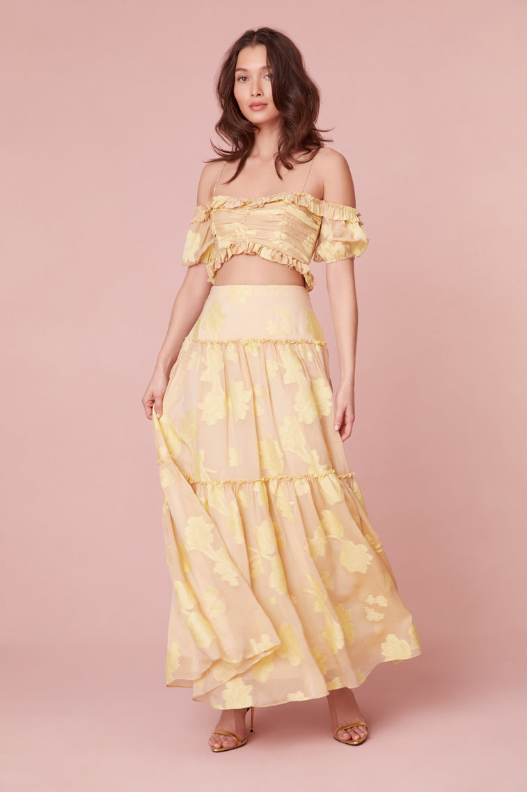 Banti Floral Maxi Skirt-keyifs
