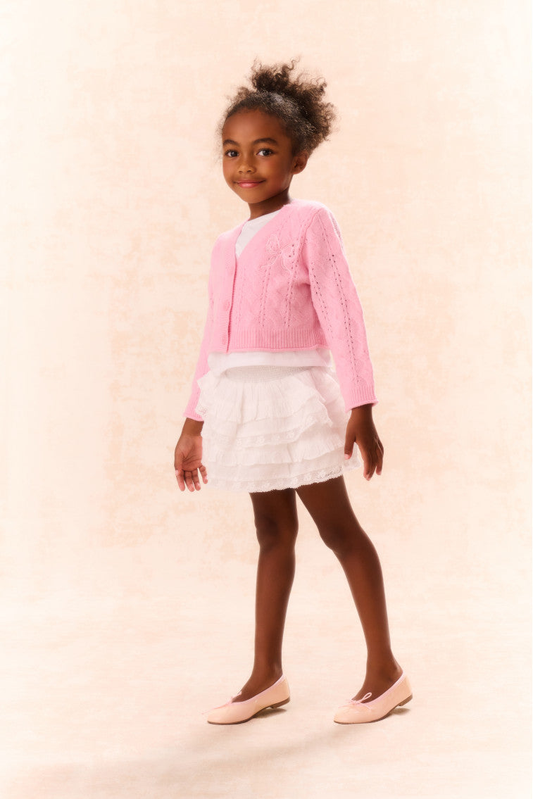 Girls Constine Wool-Cashmere Cardigan-keyifs