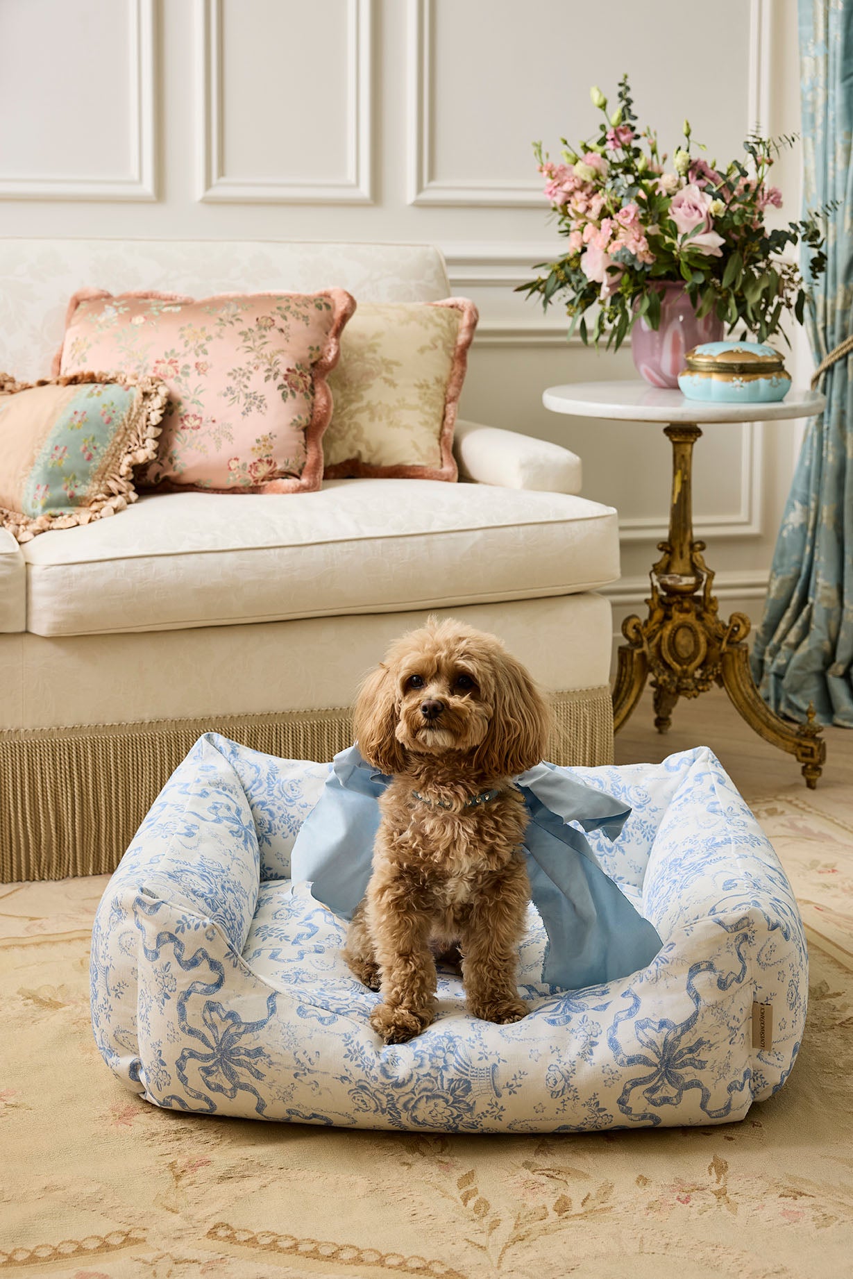 Dog Bed - BLISSFUL BLUE-keyifs