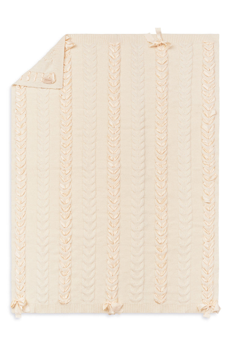 Eflore Luxe Alpaca Ribbon Blanket-keyifs