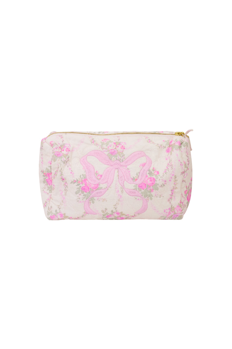 Octavia Floral Print Cosmetic Bag-keyifs