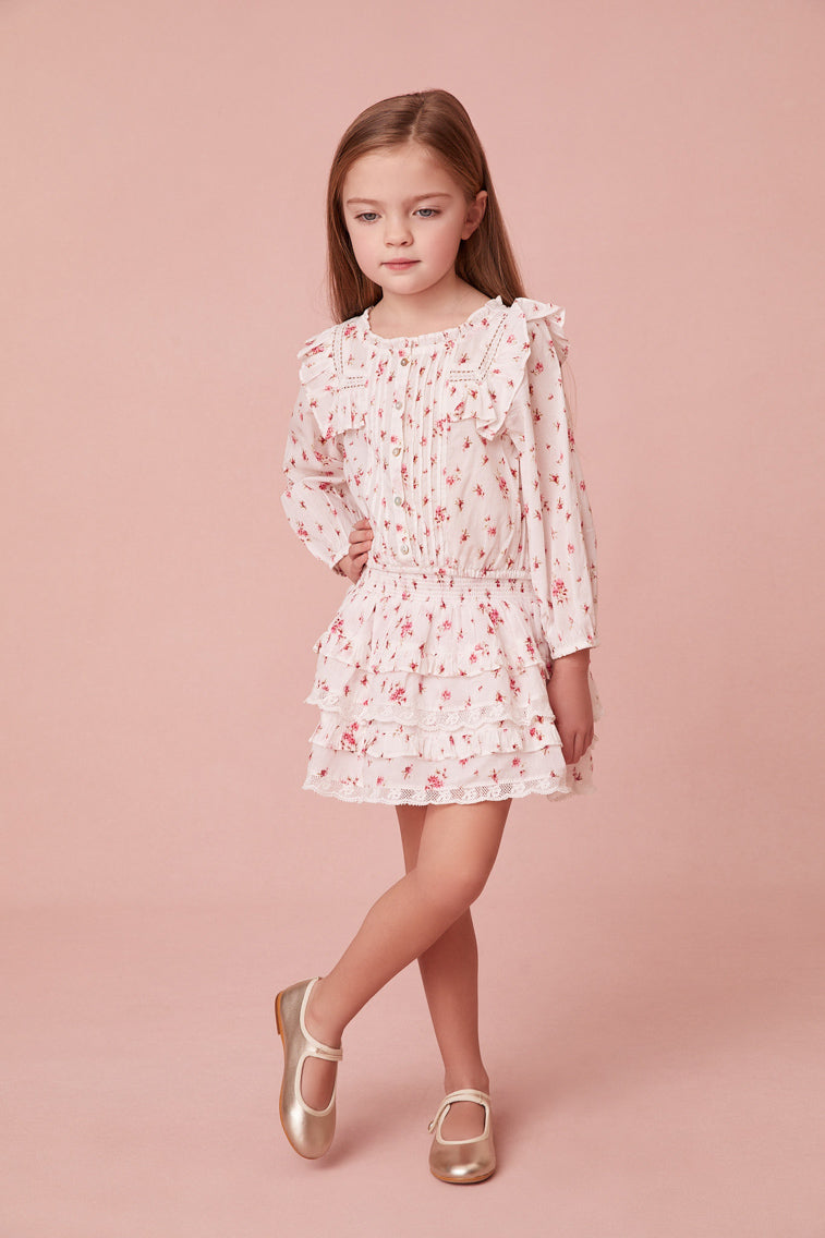 Girls Oda Floral Blouse-keyifs