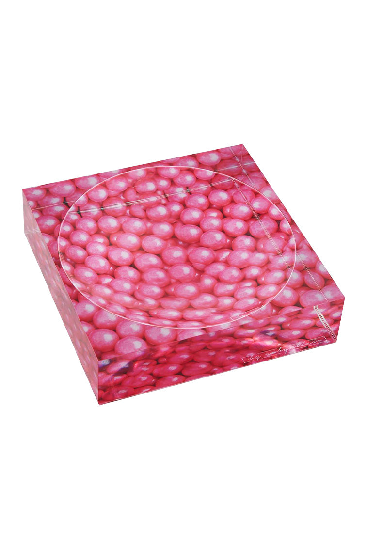 By Robyn Blair Poppy Pink Candy Dish-keyifs