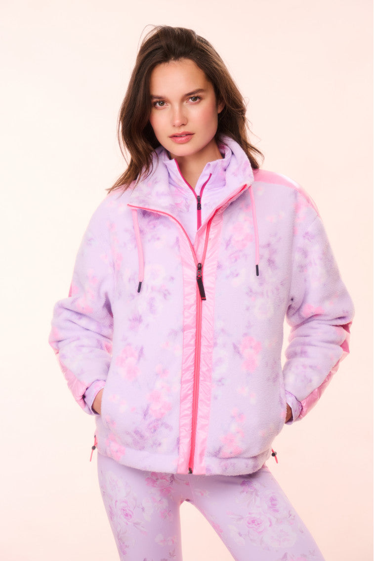 BOGNER FIRE+ICE x Keyifs Ninetta Fleece Jacket - HIBISCUS-keyifs