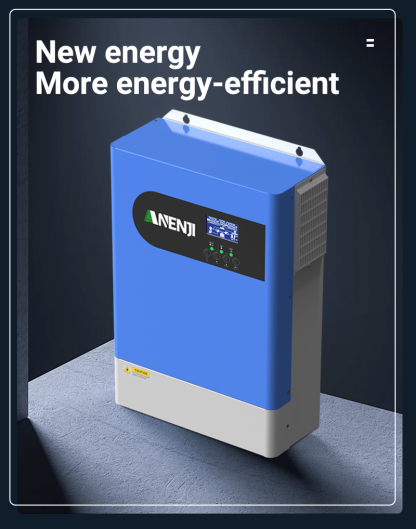 ANENJI 6.2KW Parallel Hybrid Solar Inverter 48V MPPT Inverter 230VAC Pure Sine wave 120A Solar Charger RS485/232 with wifi PV 60-500VDC