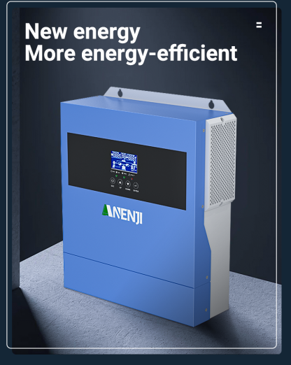 UK WAREHOUSE--ANENJI 4200W MPPT Hybrid Solar Inverter 4.2KW 24V On/Off Grid Photovoltaic Inverter 230VAC 100A Solar Charge Controller for PV 60-500V