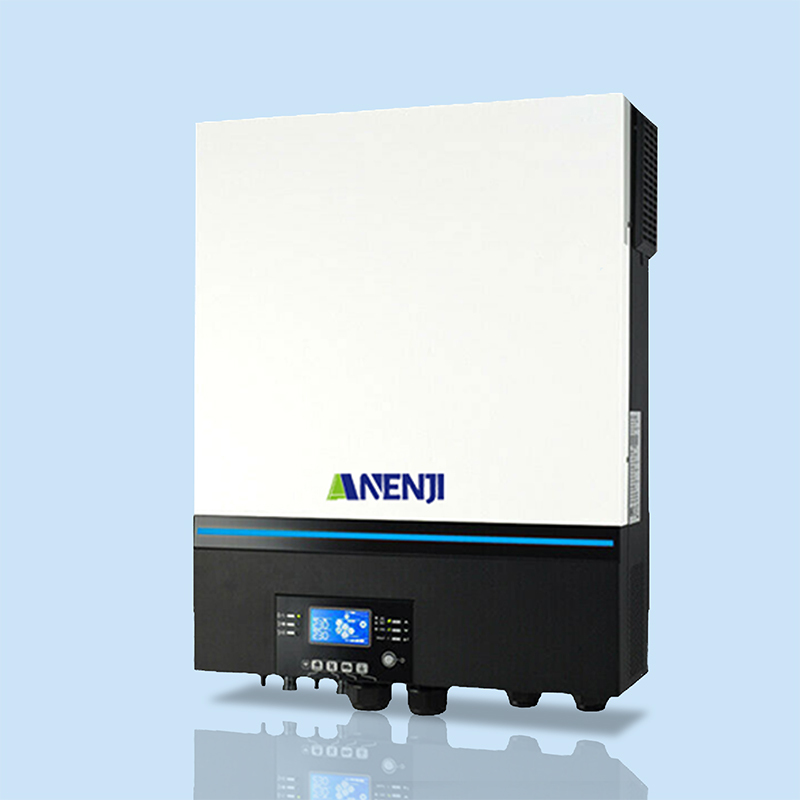 ANENJI 11KW 48V Hybrid Solar Inverter Off Grid Tie Inversor 230V Pure Sine Wave 150A Dual MPPT Solar Charge Controller Parallel PV 500V