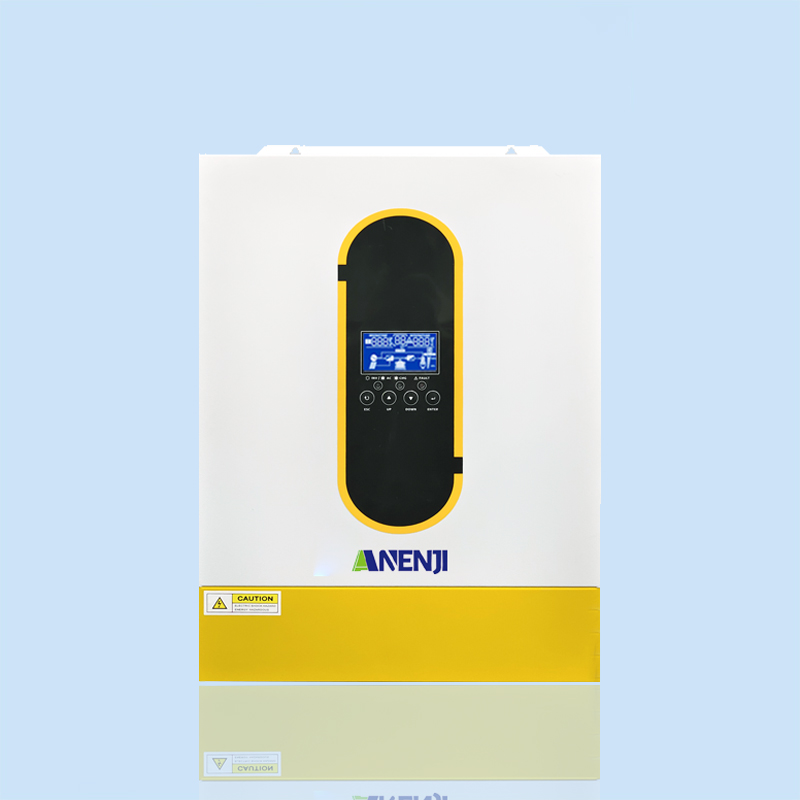 ANENJI 6.2KW Hybrid Solar Inverter MPPT Photovoltaic Solar Inverter Pure Sine 230V 48V Dual Output 120A Charge Controller PV 500V WIFI