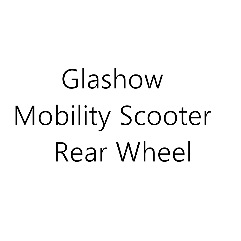 Glashow Mobility Scooter Rear Wheel