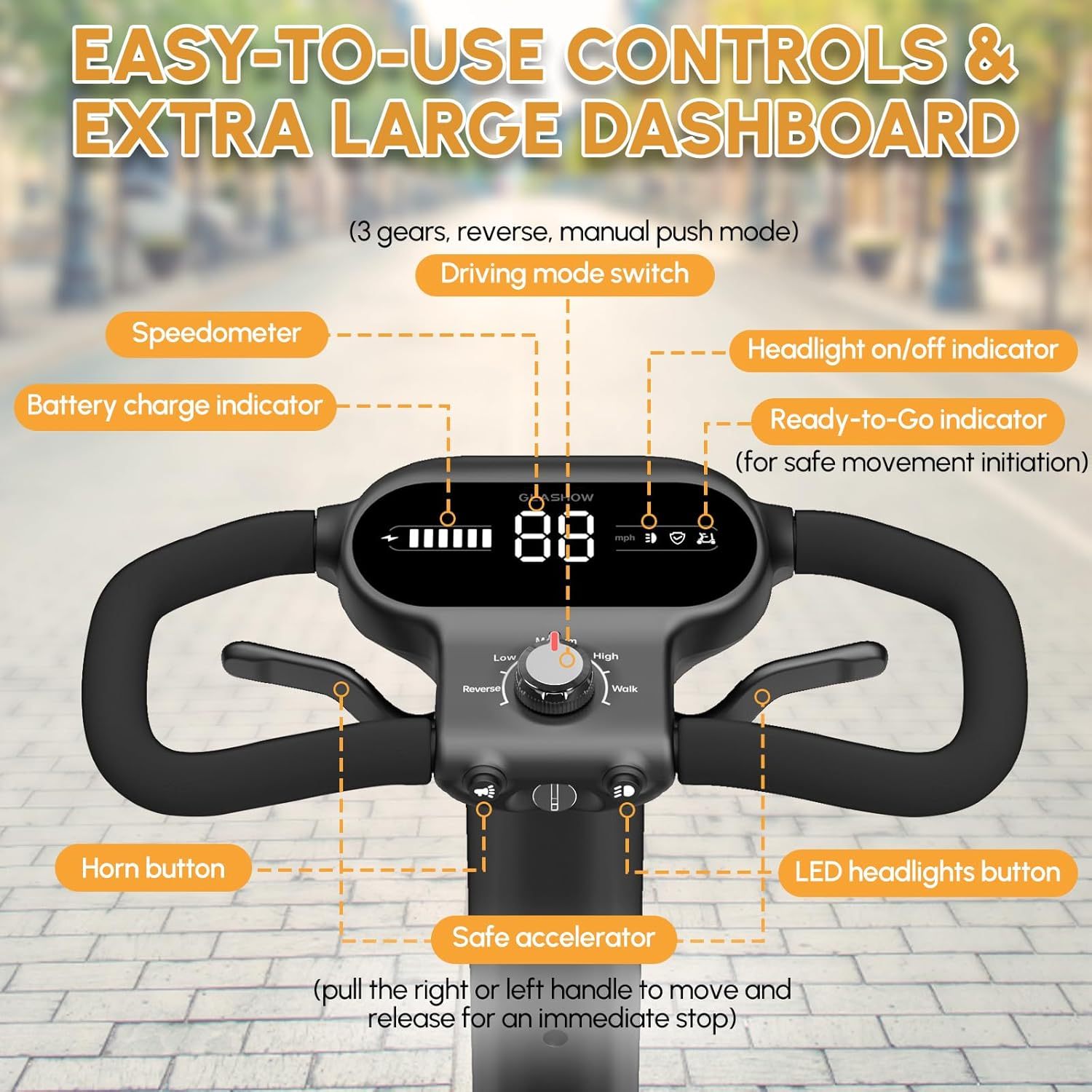 Glashow Mobility Scooter S1