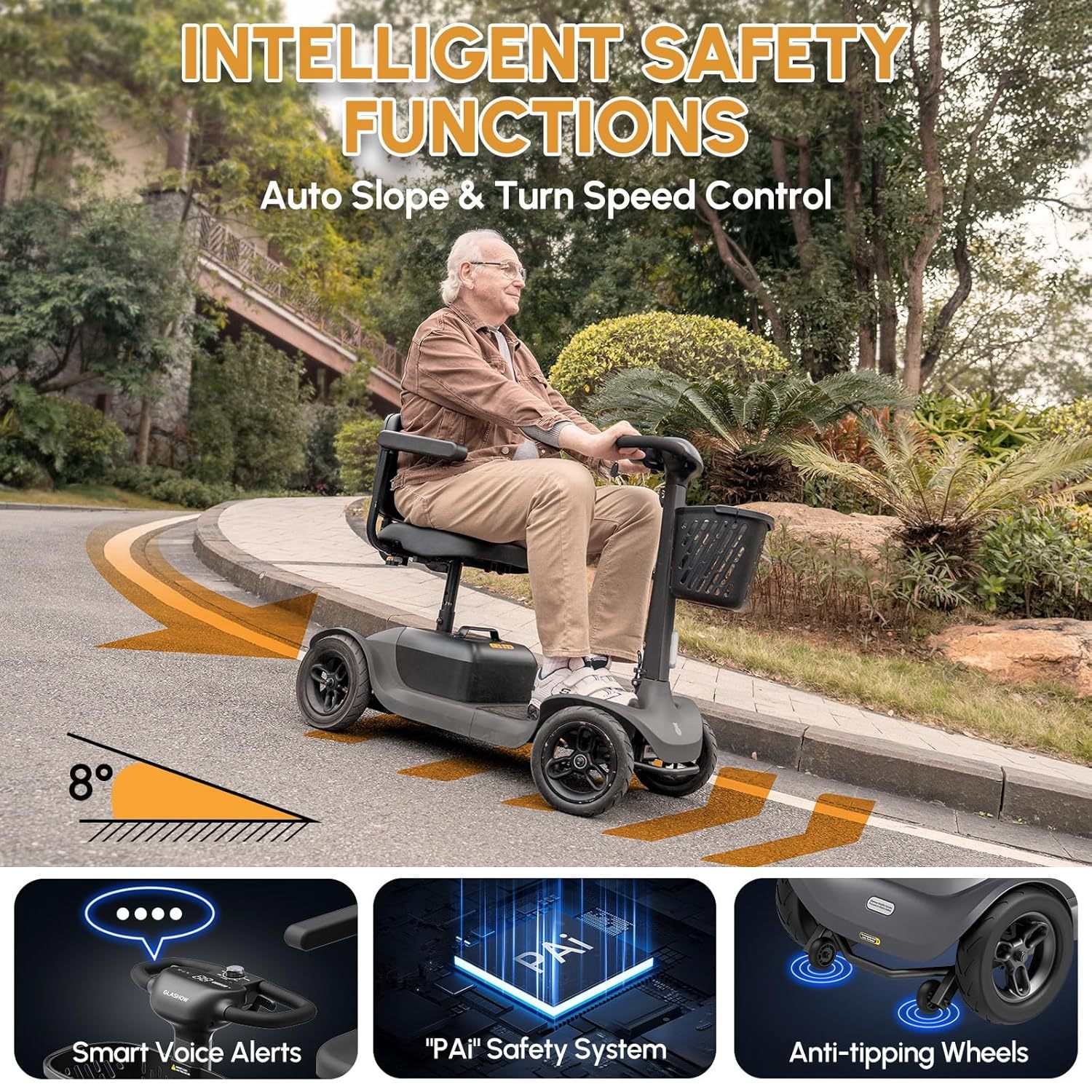 Glashow Mobility Scooter S1