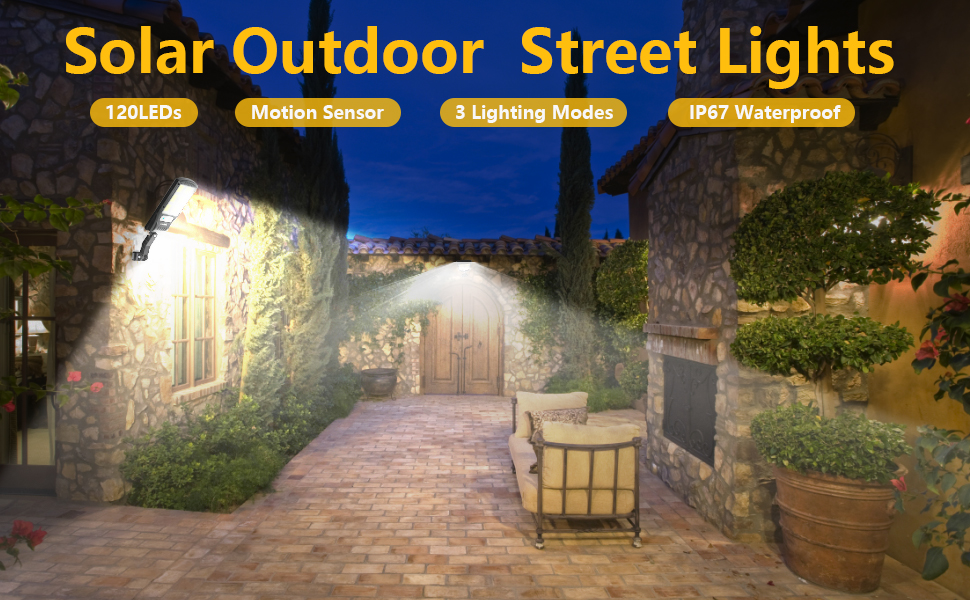 Solar Lights Outdoor 