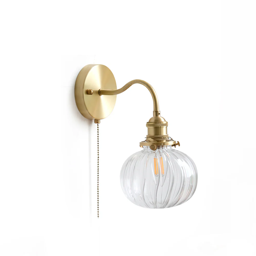 Hailie Glass Wall Lamp