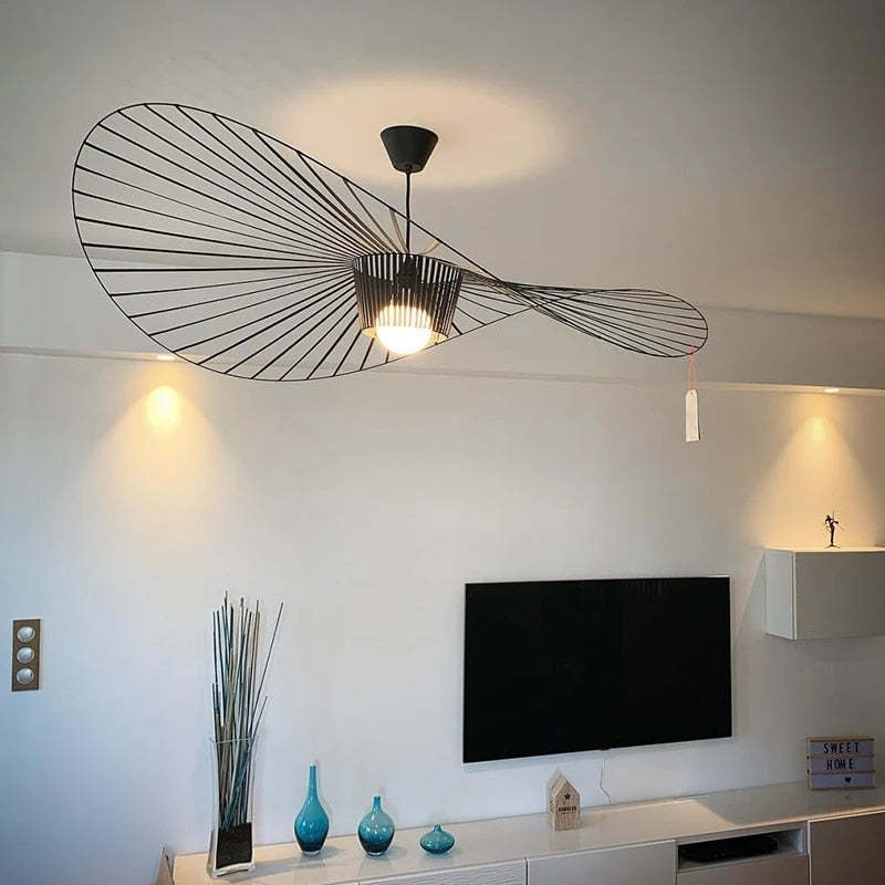 Renée Modern Flower Fabric Pendant Light