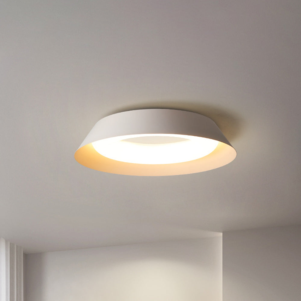 Quinn Nordic Bowl Metal Acrylic Flush Mount Ceiling Light