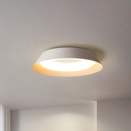 Quinn Nordic Bowl Metal Acrylic Flush Mount Ceiling Light
