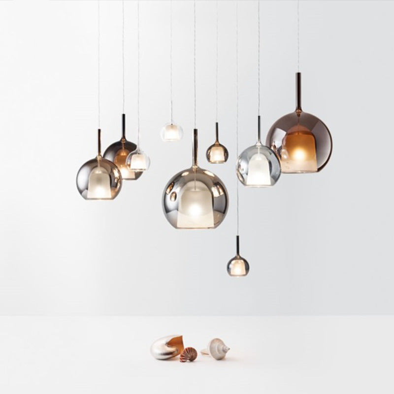 Hailie Sphere Pendant Lights in different finishes