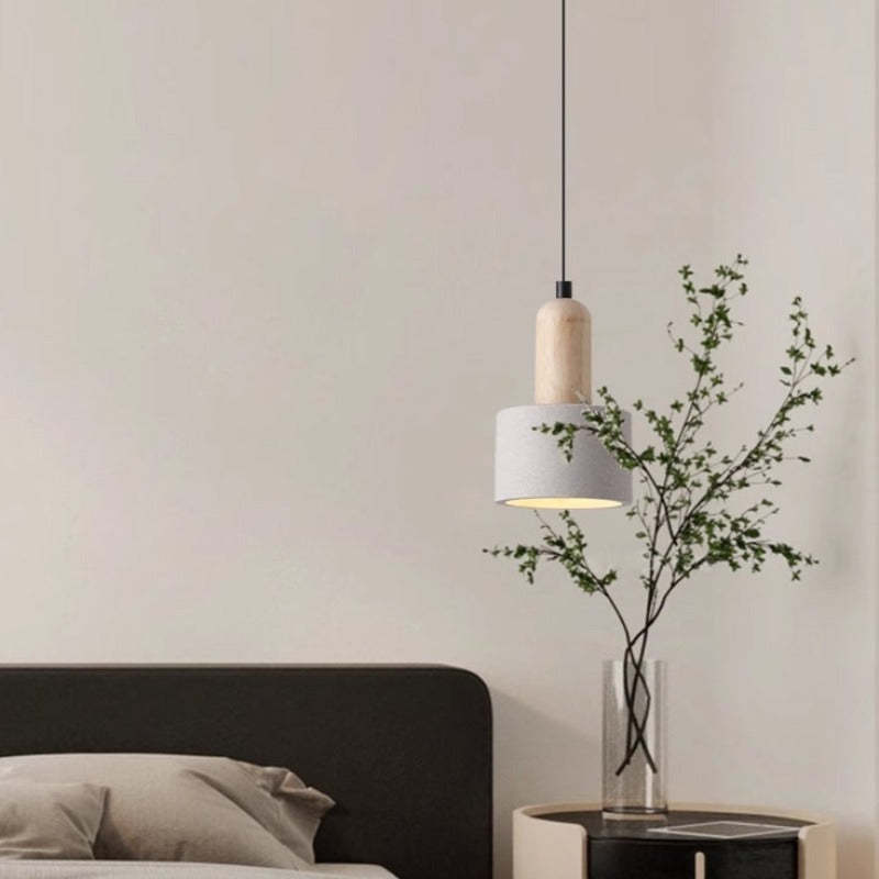 Ozawa Pendant Light in Bedroom with Plants