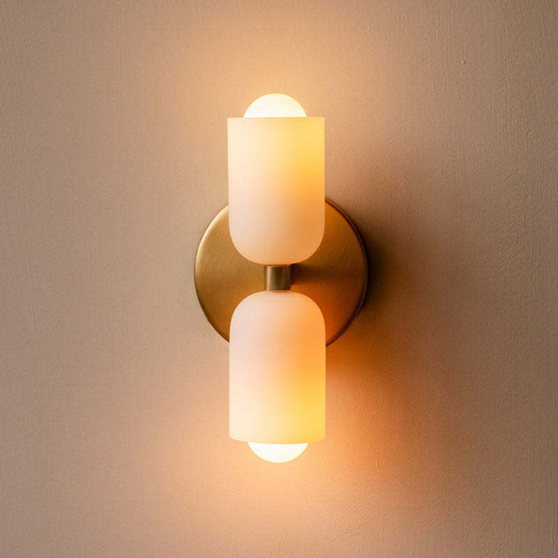 Morandi Modern Wall Sconce with Cylinder Shade