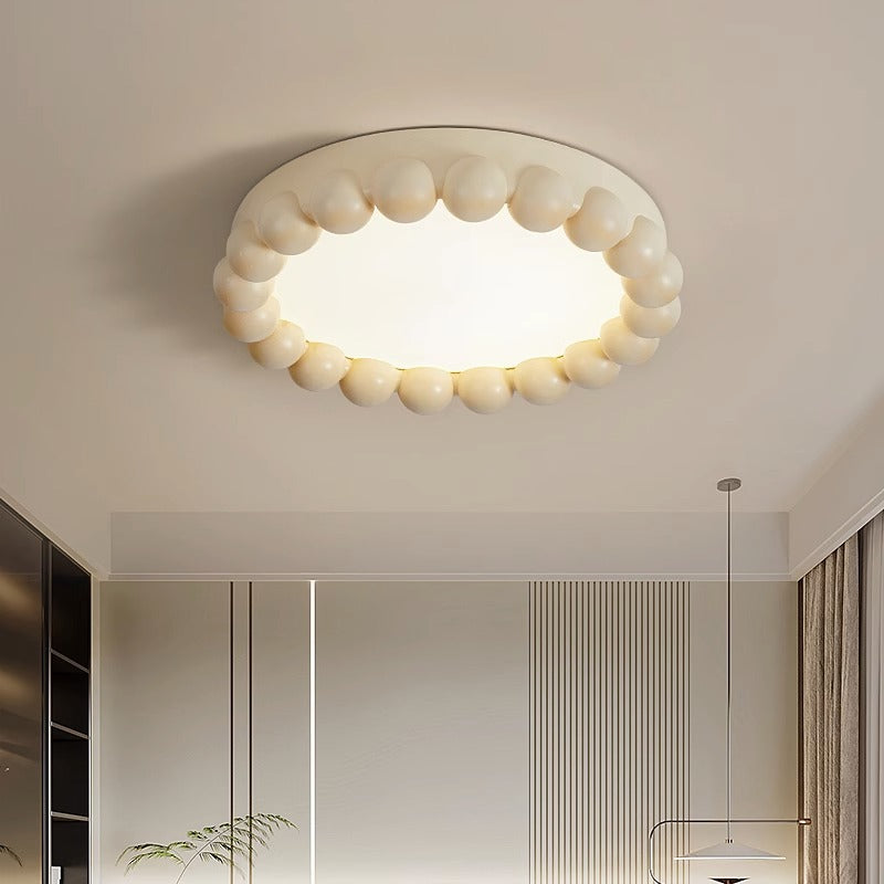 Minori Modern Flush Mount Ceiling Light for Living Room or Bedroom