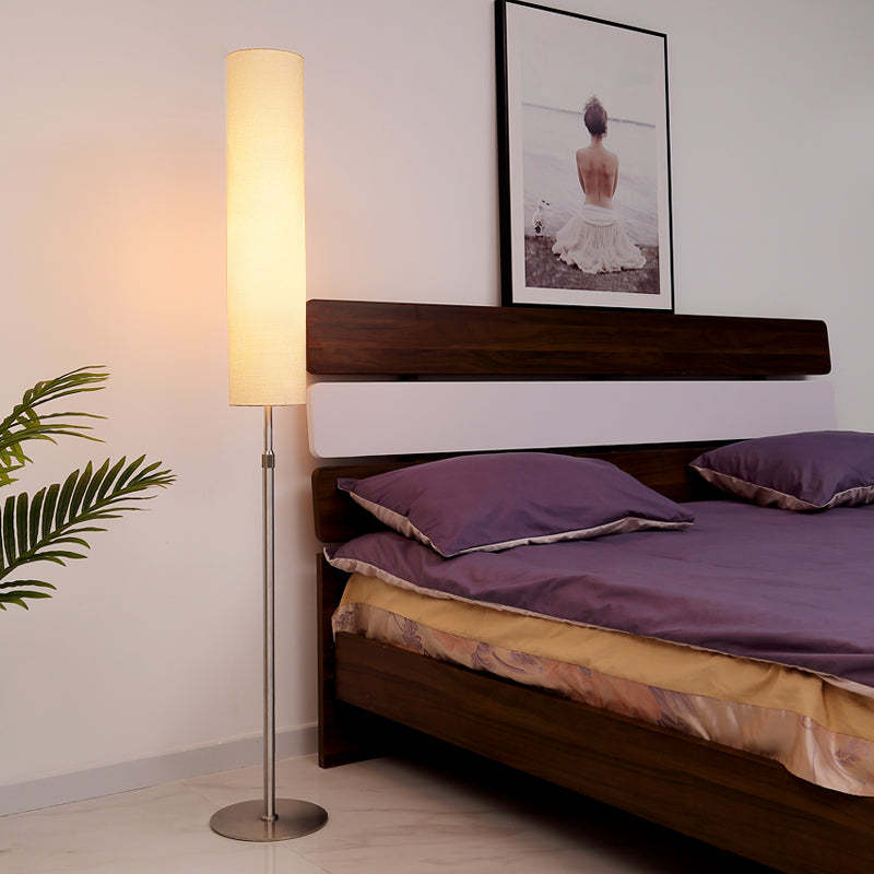 Eryn Floor Lamp in a Bedroom with Soft Lighting