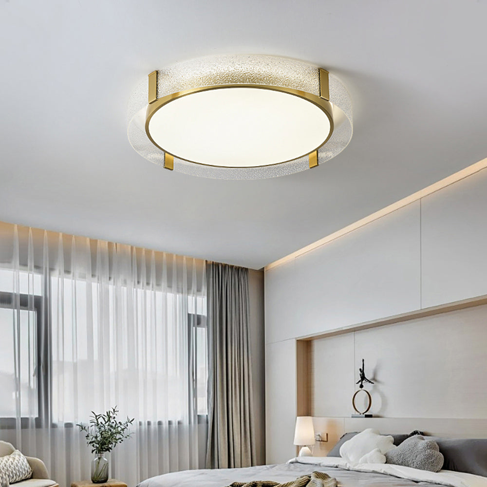 Quinn Modern Ceiling Light in a Bedroom
