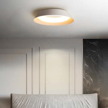 Quinn Nordic Bowl Metal Acrylic Flush Mount Ceiling Light