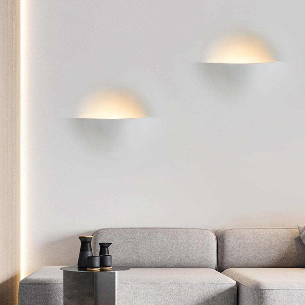 Elif LED wall lamps in modern living room.
