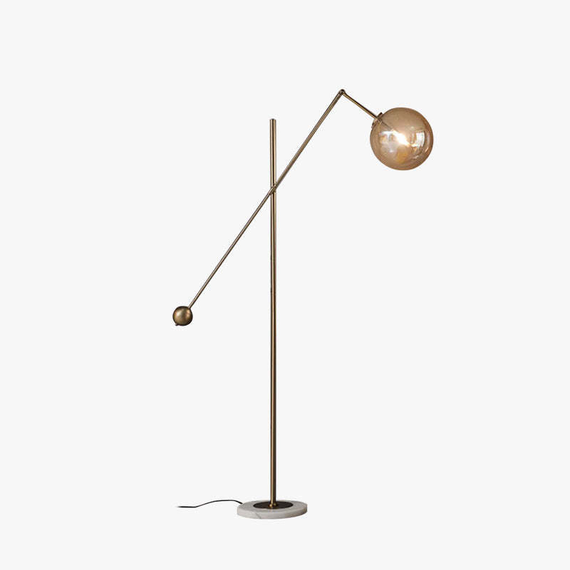 Valentina Geometric Arc Floor Lamp - Artistic Lighting