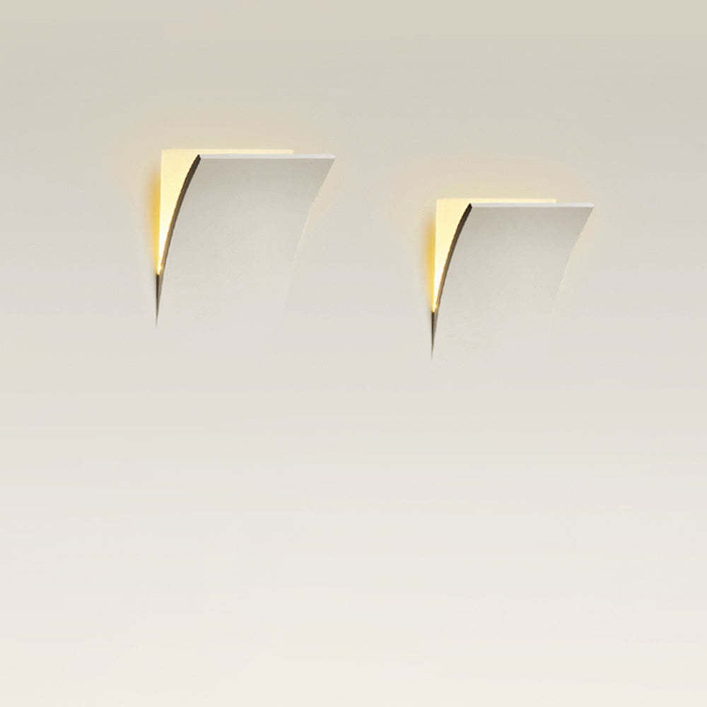 Elif Modern Recessed Metal Plaster LED Wall Lamp