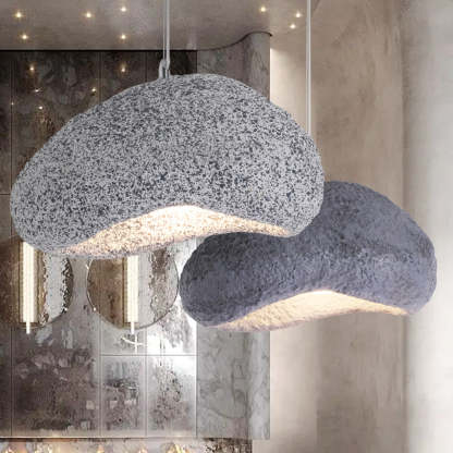 Resin pendant lights bread shape