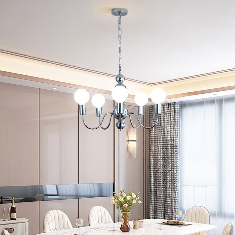 Valentina LED Chandelier in modern dining room