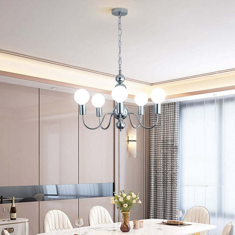 Valentina LED Chandelier in modern dining room