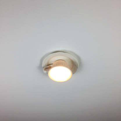 Cairns Ceramic Tea Cup Ceiling Light, indoor lighting