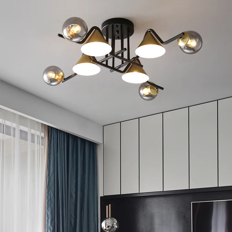 Weiss Design LED Flush Mount Ceiling Light Bedroom/Living Room
