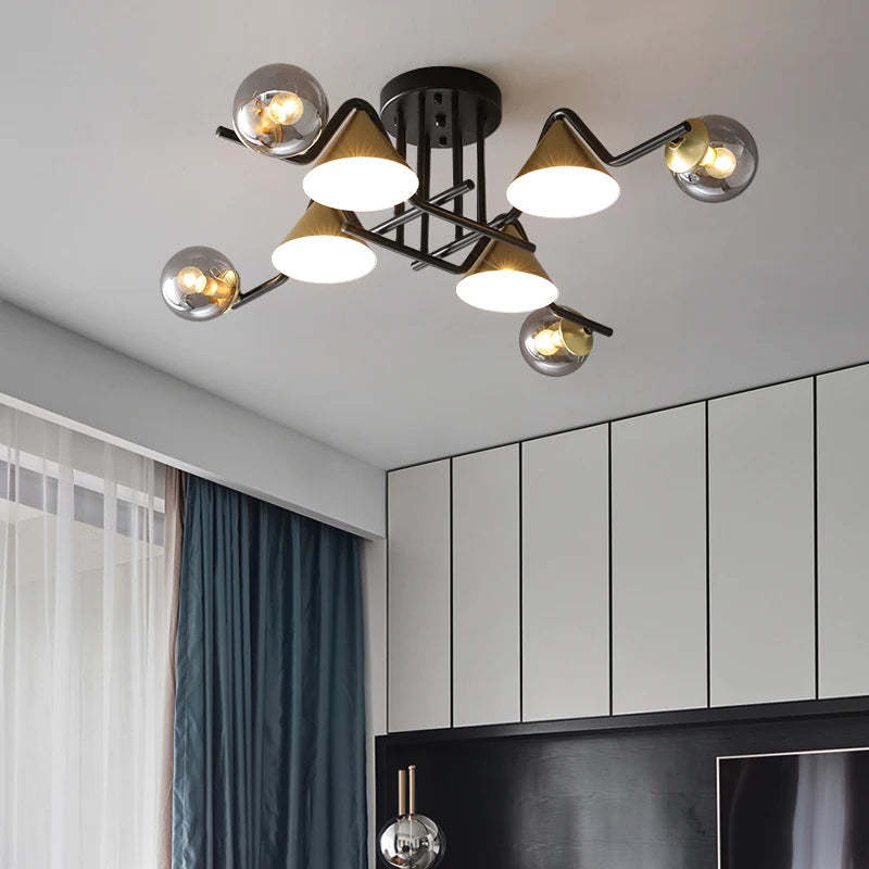 Weiss Design LED Flush Mount Ceiling Light Bedroom/Living Room