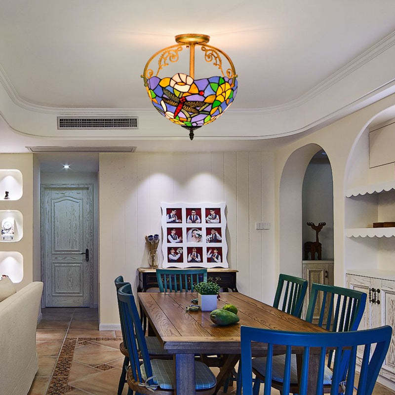 Eryn Flush Mount Ceiling Light in Dining Room