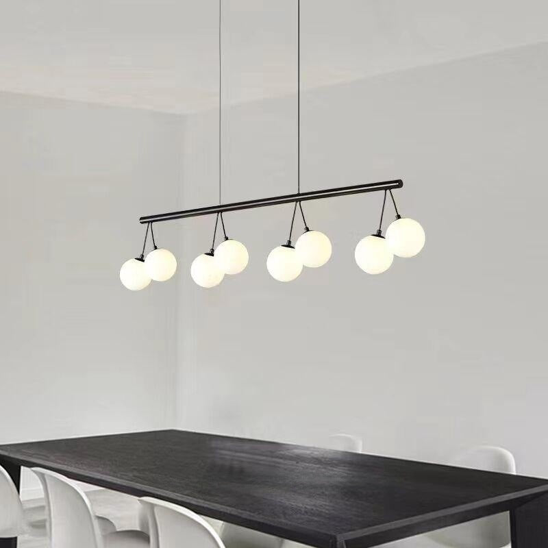 Valentina Nordic LED Chandelier over Dining Table