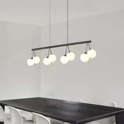 Valentina Nordic LED Chandelier over Dining Table