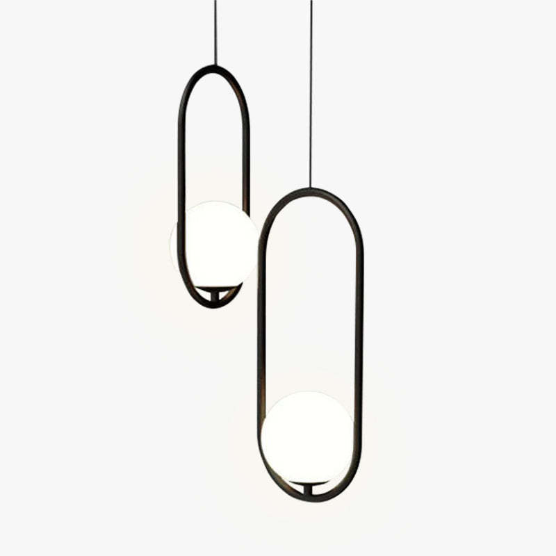 Valentina Globe Pendant Light - Black