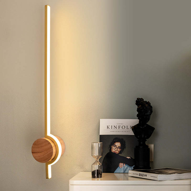 Edge Nordic Vanity Wall Lamp illuminating modern interior