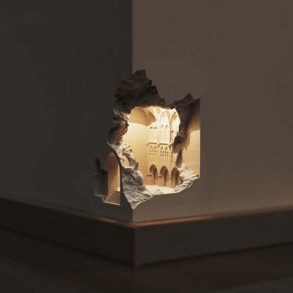 Félicie LED Wall Lamp - Plaster Cathedral