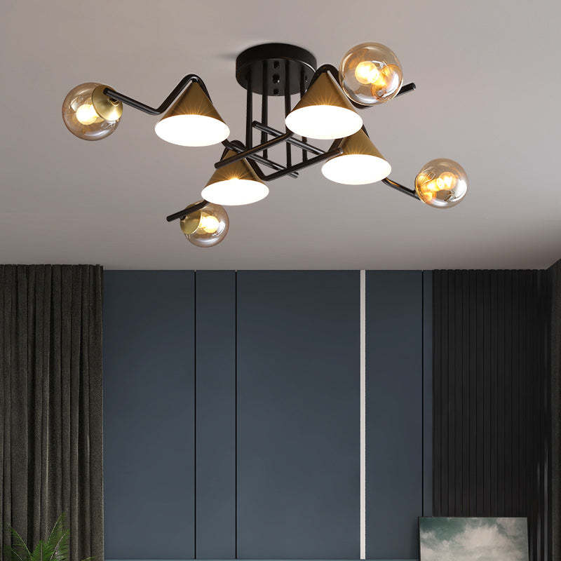 Weiss Design LED Flush Mount Ceiling Light Bedroom/Living Room