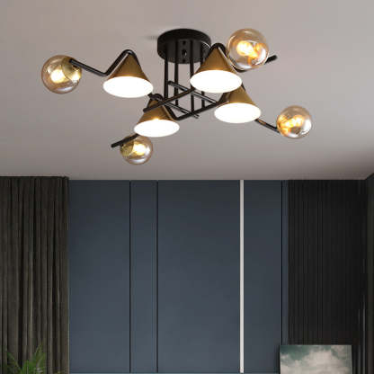 Weiss Design LED Flush Mount Ceiling Light Bedroom/Living Room