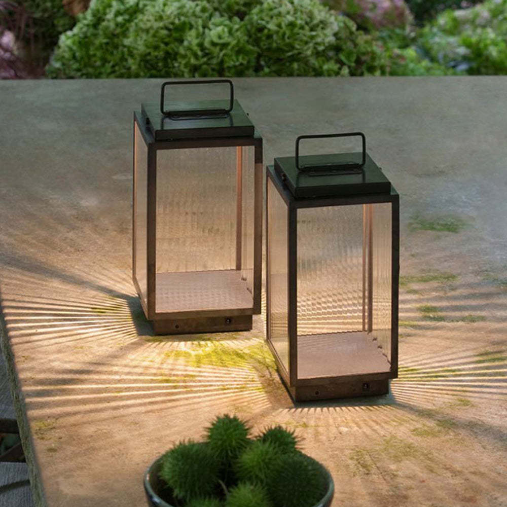 Outdoor floor lamp Orr, minimalist design, warm light