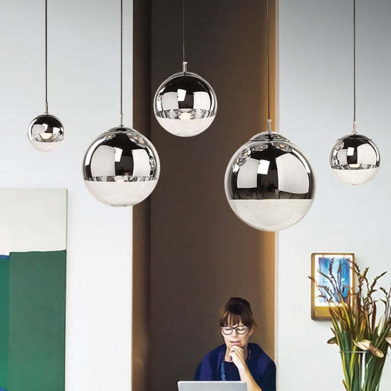 Hailie Industrial Round Pendant Lights - Modern lighting design