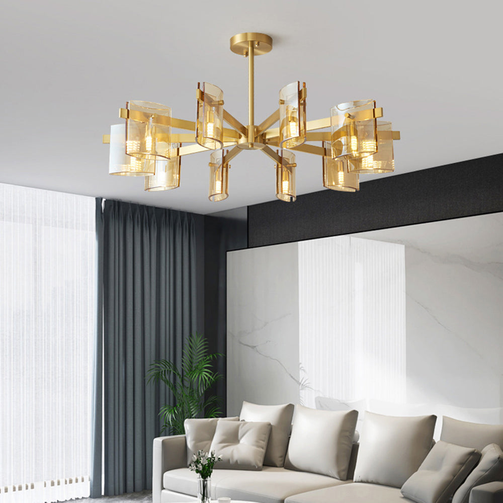 Evette Pendant Light in Living Room