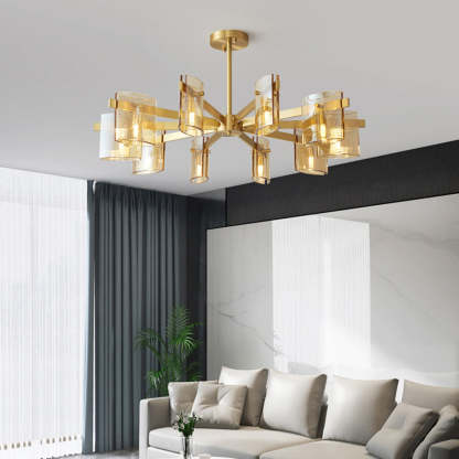Evette Pendant Light in Living Room