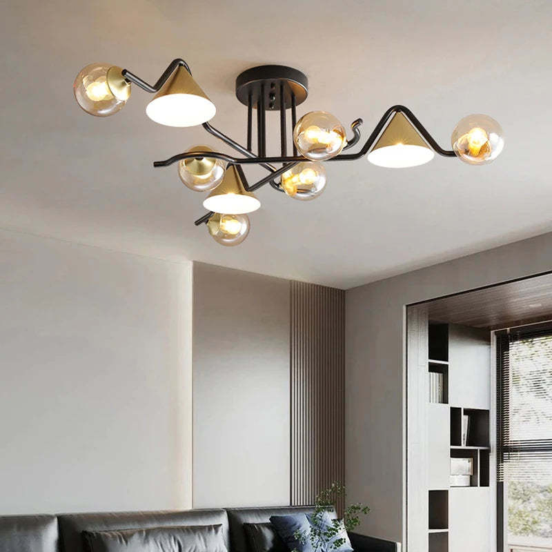 Weiss Design LED Flush Mount Ceiling Light Bedroom/Living Room